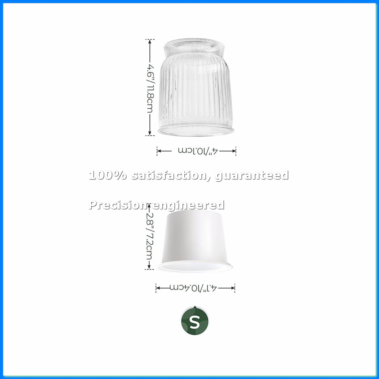 Self-Watering Planter - Zelfwatergevende plantenpotten, kleine plantenpotten van 4