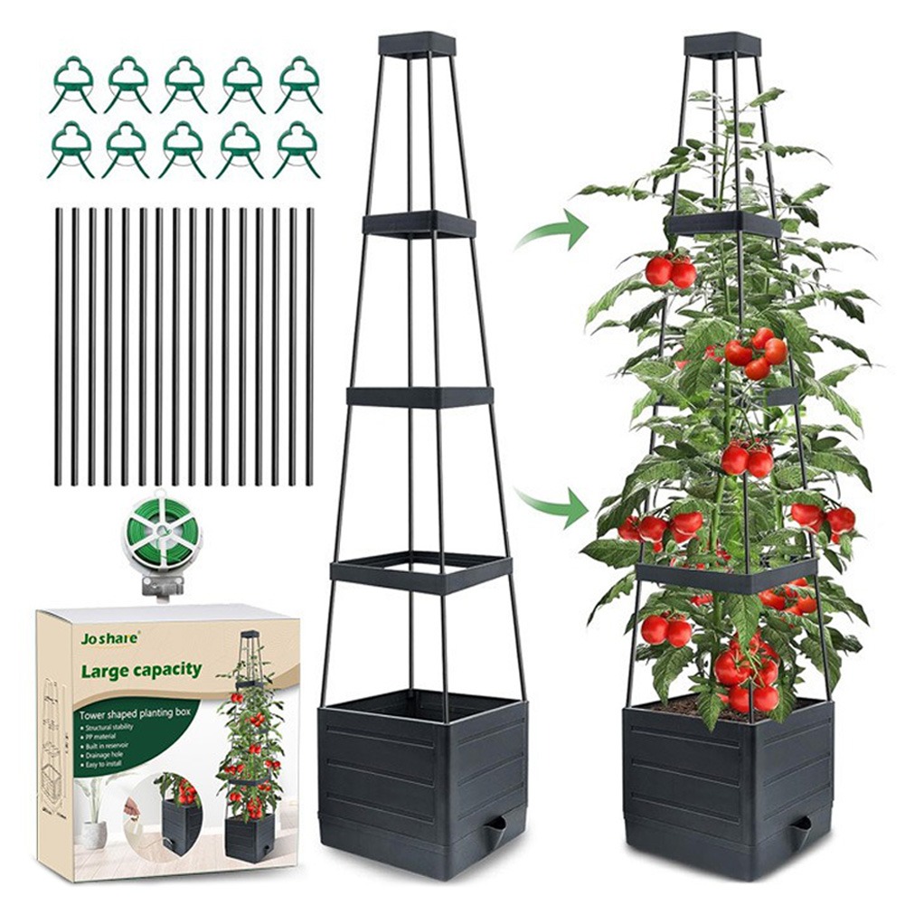Verhoogde plantenbak met trell - Self-Watering Planter recensie en prijs