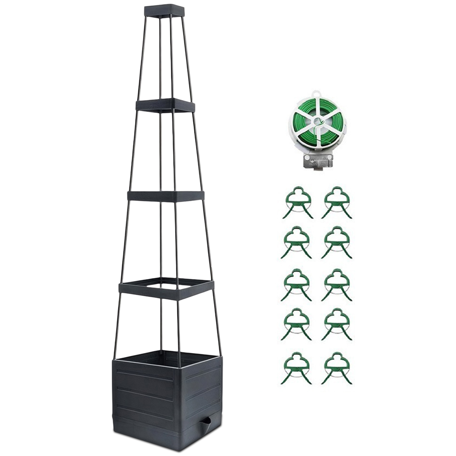 Verhoogde plantenbak met trell - Self-Watering Planter recensie en prijs